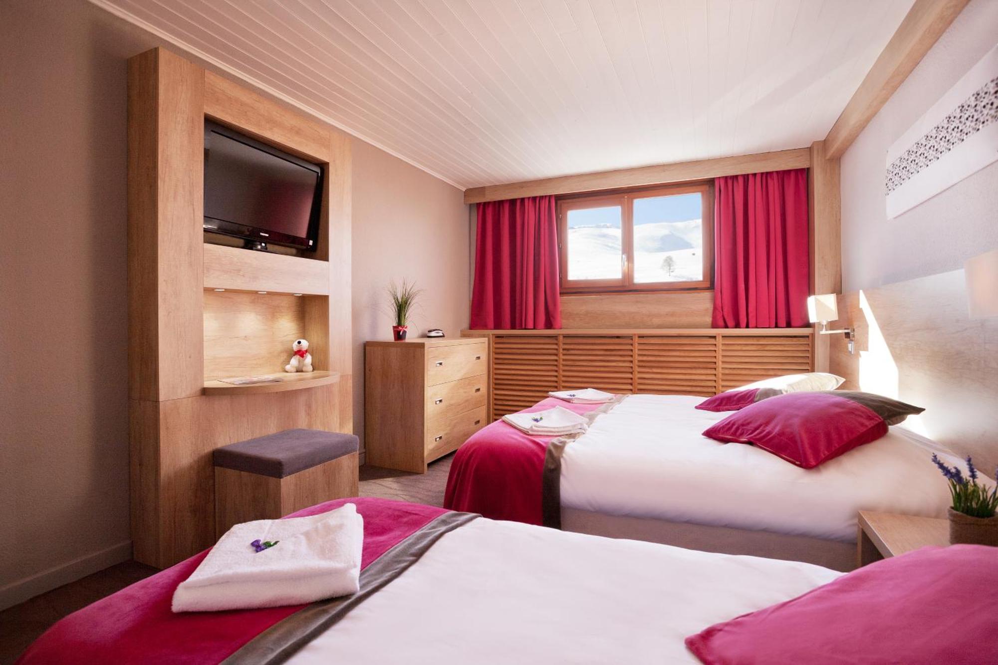 Hotel Club Mmv Le Panorama *** Les Deux Alpes Bagian luar foto