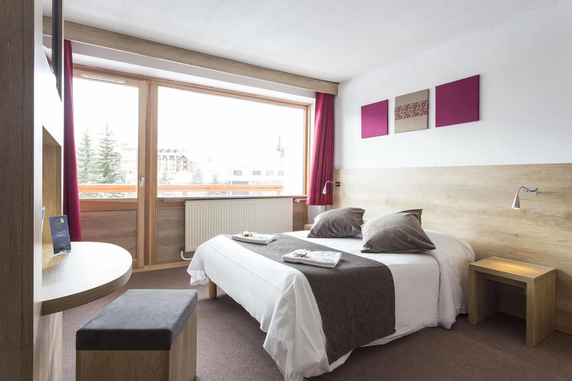Hotel Club Mmv Le Panorama *** Les Deux Alpes Bagian luar foto