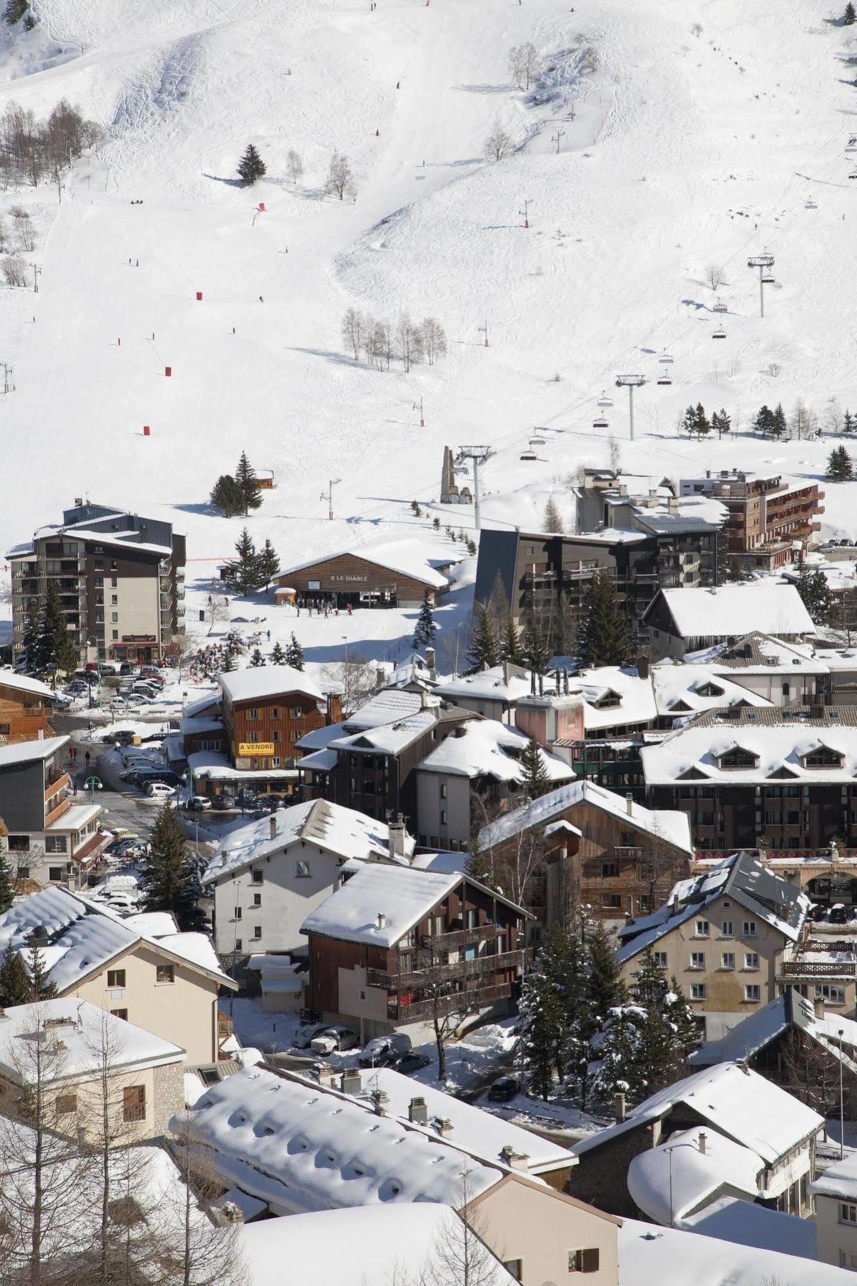 Hotel Club Mmv Le Panorama *** Les Deux Alpes Bagian luar foto