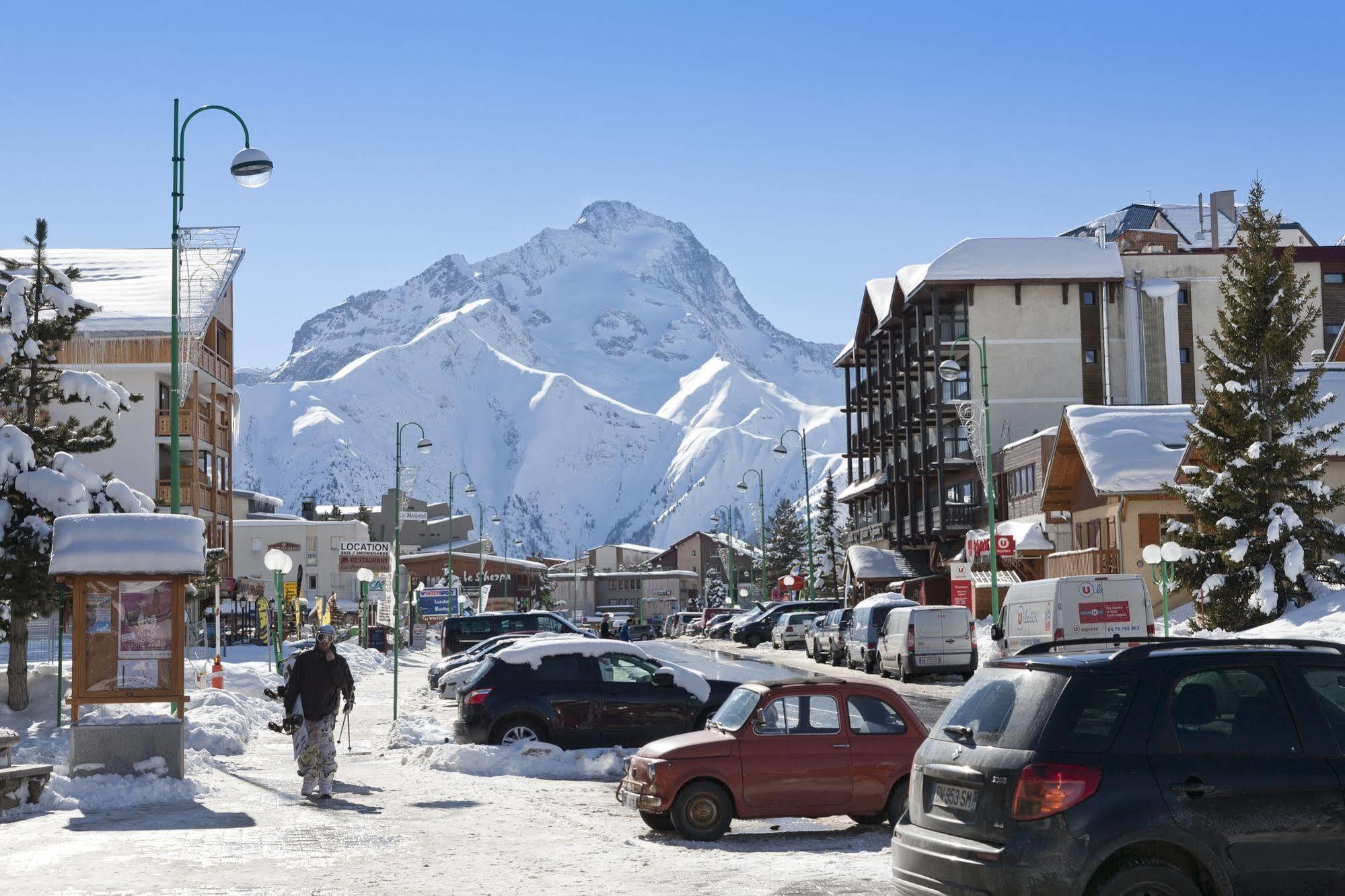 Hotel Club Mmv Le Panorama *** Les Deux Alpes Bagian luar foto